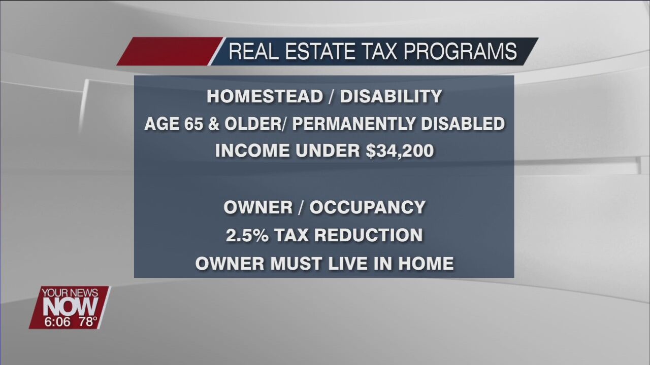 Allen County Auditor reminding property owners to apply for tax reduction programs if they are eligible